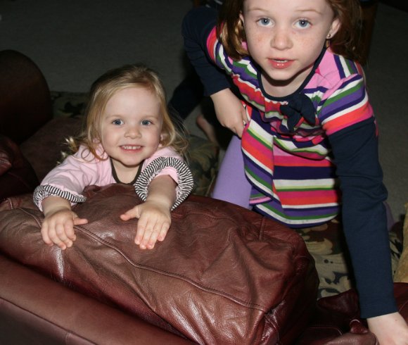 Two young girls